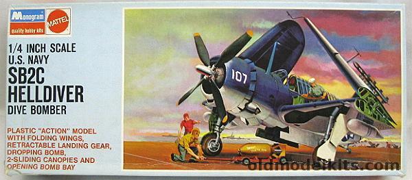 Monogram 1/48 SB2C Helldiver - Blue Box Issue, 6831-0150 plastic model kit